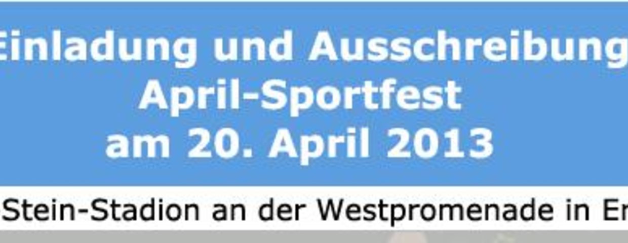 April Sportfest in Erkelenz